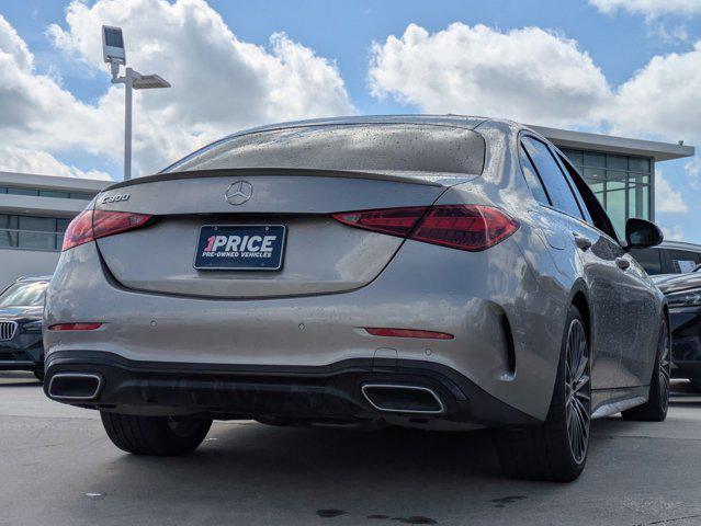 used 2022 Mercedes-Benz C-Class car, priced at $38,991