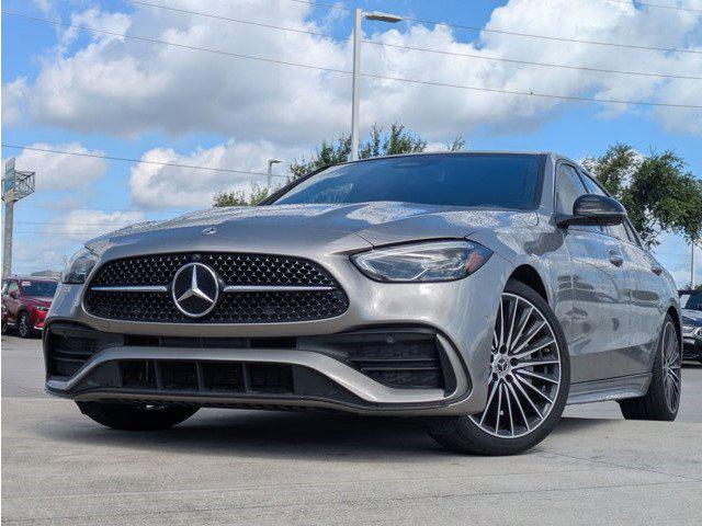 used 2022 Mercedes-Benz C-Class car, priced at $38,991