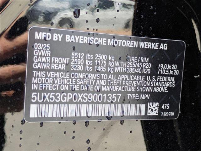new 2025 BMW X3 car, priced at $57,510