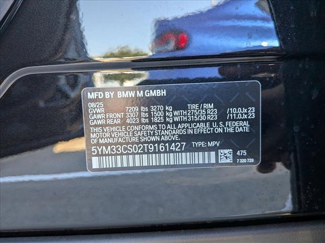 new 2026 BMW XM car, priced at $160,775