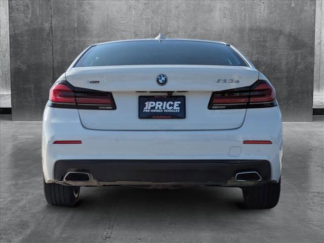 used 2023 BMW 530e car, priced at $29,400