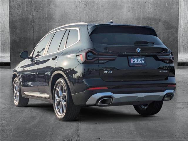 used 2023 BMW X3 car, priced at $32,995