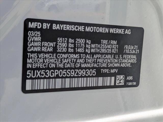 new 2025 BMW X3 car, priced at $59,535
