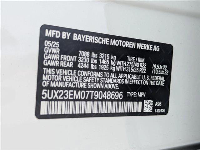 new 2026 BMW X7 car, priced at $100,930