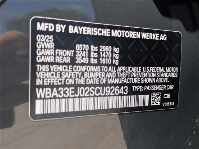new 2025 BMW 760 car, priced at $145,175