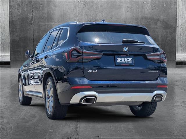 used 2022 BMW X3 car, priced at $34,595