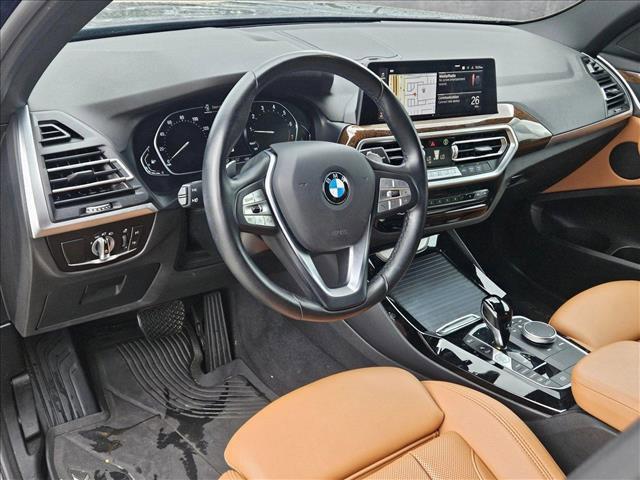 used 2022 BMW X3 car, priced at $34,995