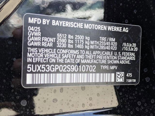 new 2025 BMW X3 car, priced at $59,710