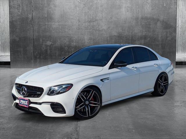 used 2019 Mercedes-Benz AMG E 63 car, priced at $65,991