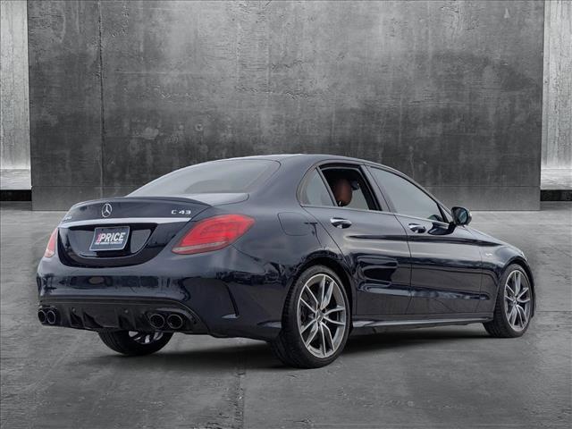 used 2020 Mercedes-Benz AMG C 43 car, priced at $36,495