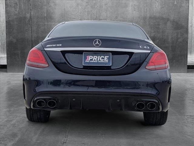 used 2020 Mercedes-Benz AMG C 43 car, priced at $36,495