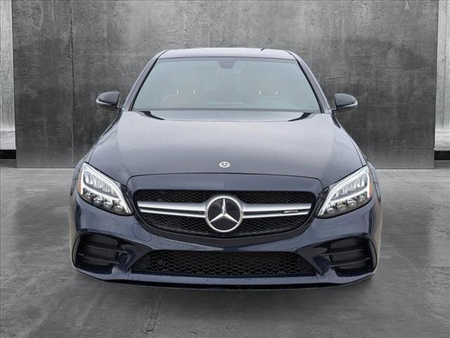 used 2020 Mercedes-Benz AMG C 43 car, priced at $36,495