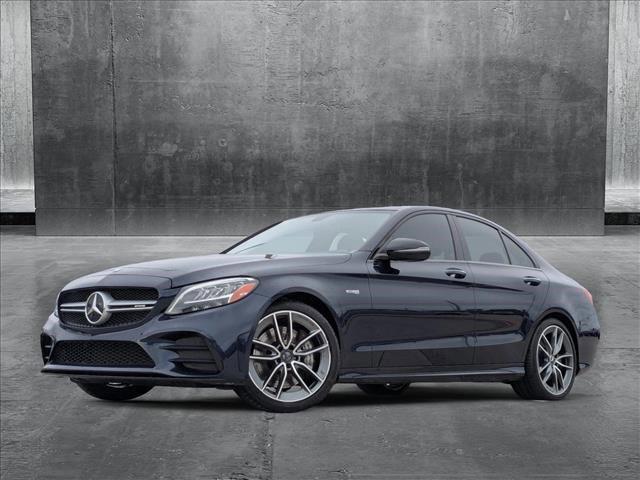 used 2020 Mercedes-Benz AMG C 43 car, priced at $36,995