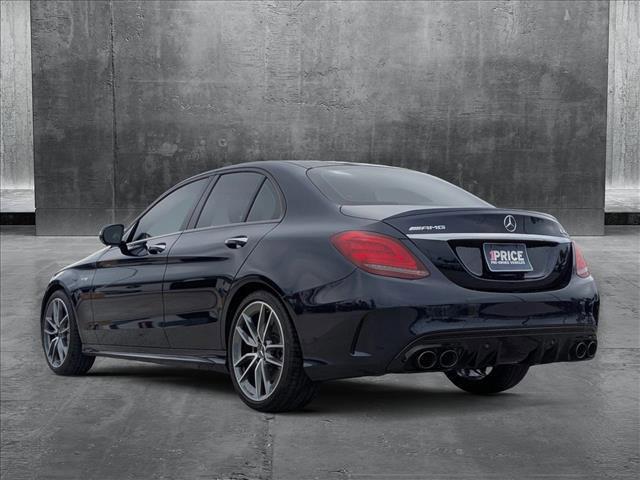 used 2020 Mercedes-Benz AMG C 43 car, priced at $36,495