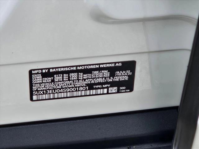 new 2025 BMW X5 car, priced at $73,510