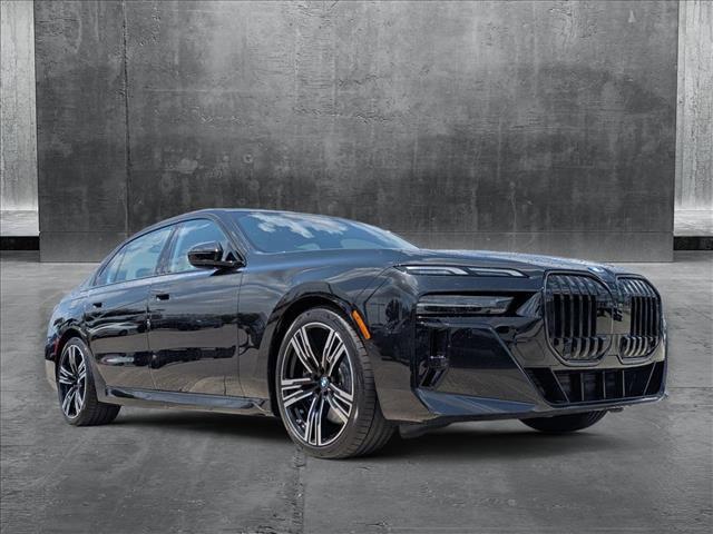 new 2025 BMW 740 car, priced at $105,105