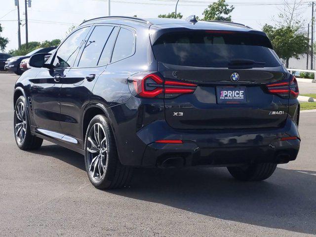 used 2022 BMW X3 car, priced at $43,995