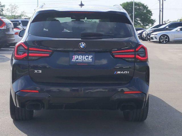 used 2022 BMW X3 car, priced at $43,995