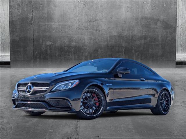 used 2018 Mercedes-Benz AMG C 63 car, priced at $42,995