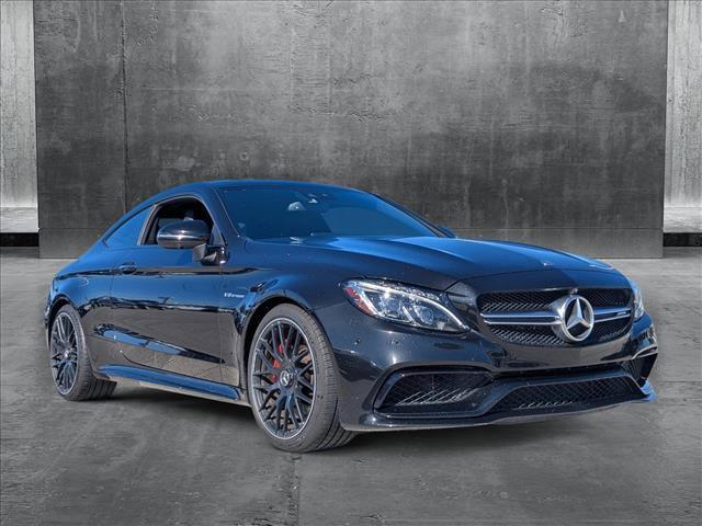 used 2018 Mercedes-Benz AMG C 63 car, priced at $42,995