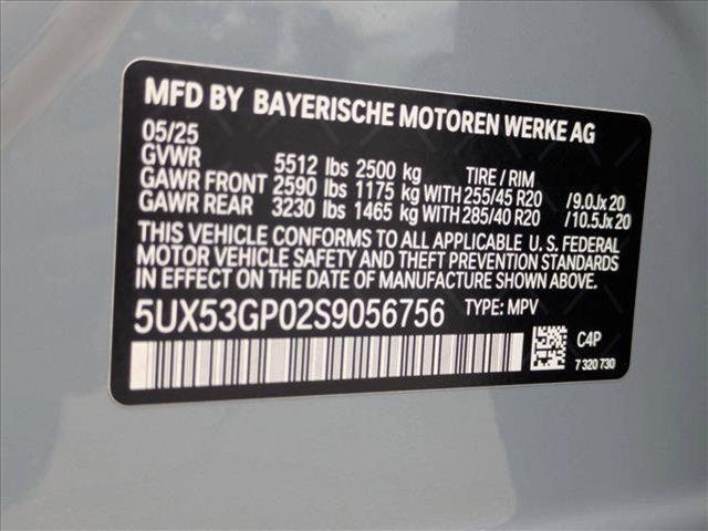 new 2025 BMW X3 car, priced at $58,360