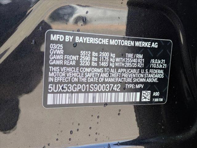 new 2025 BMW X3 car, priced at $58,460