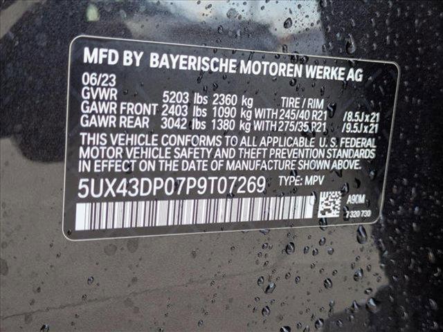 used 2023 BMW X3 car, priced at $36,995