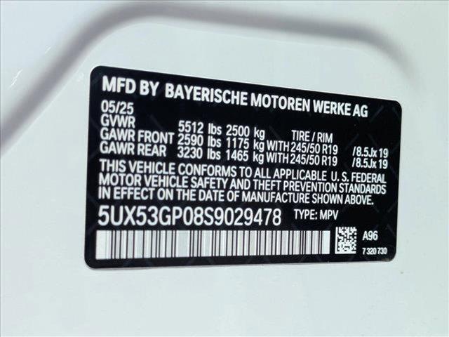 new 2025 BMW X3 car, priced at $55,860