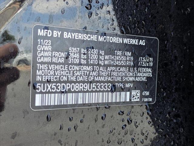 used 2024 BMW X3 car, priced at $34,995