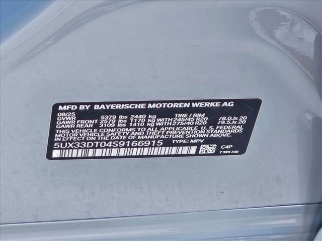 new 2025 BMW X4 car, priced at $64,845