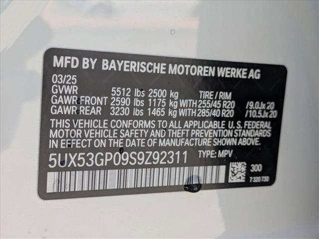 new 2025 BMW X3 car, priced at $54,860