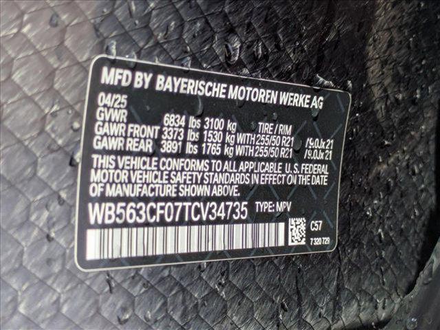 new 2026 BMW iX car, priced at $116,670