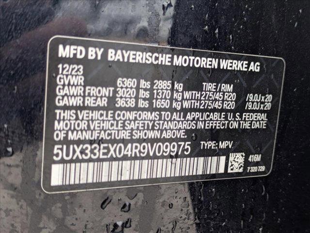 used 2024 BMW X6 car, priced at $64,995