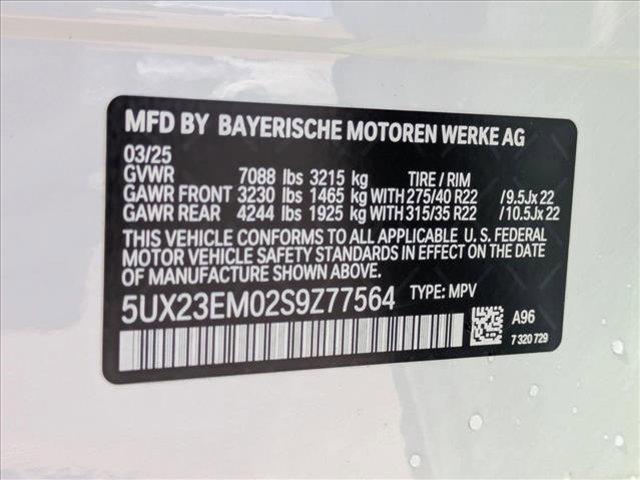 new 2025 BMW X7 car, priced at $101,150