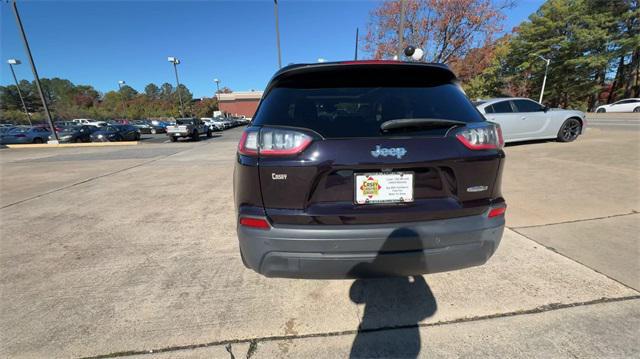 used 2021 Jeep Cherokee car, priced at $18,900