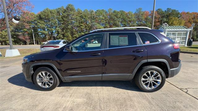 used 2021 Jeep Cherokee car, priced at $18,900