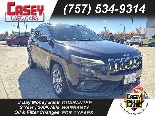 used 2021 Jeep Cherokee car, priced at $18,900