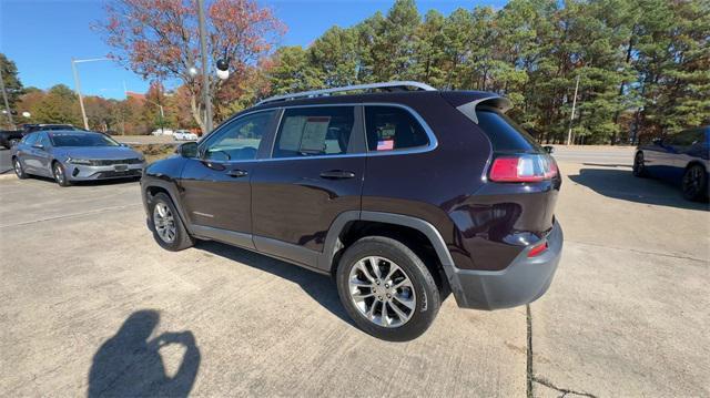 used 2021 Jeep Cherokee car, priced at $18,900