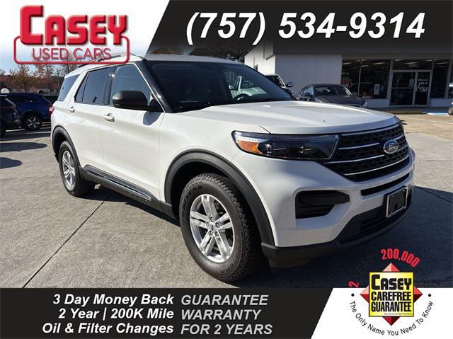 used 2021 Ford Explorer car, priced at $25,500