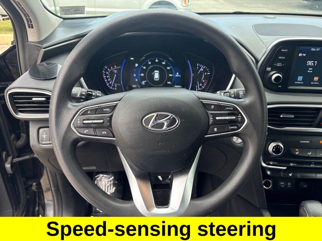 used 2019 Hyundai Santa Fe car, priced at $16,875