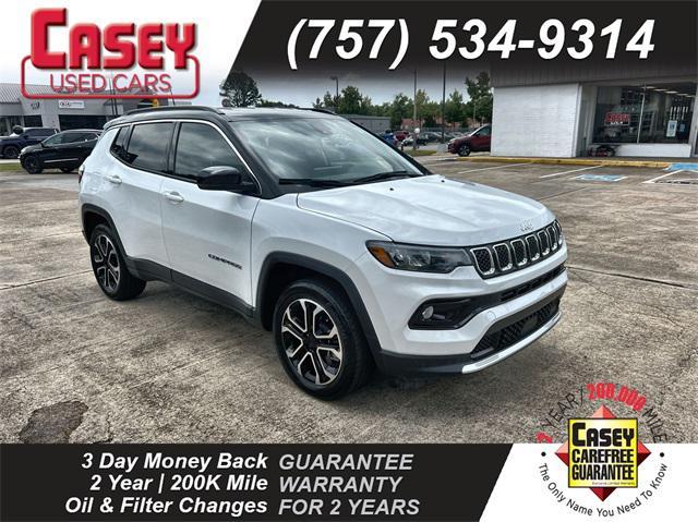 used 2024 Jeep Compass car, priced at $28,150