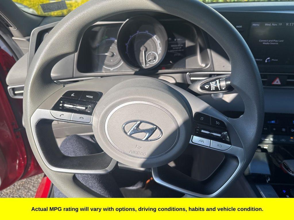 used 2022 Hyundai ELANTRA HEV car, priced at $17,975