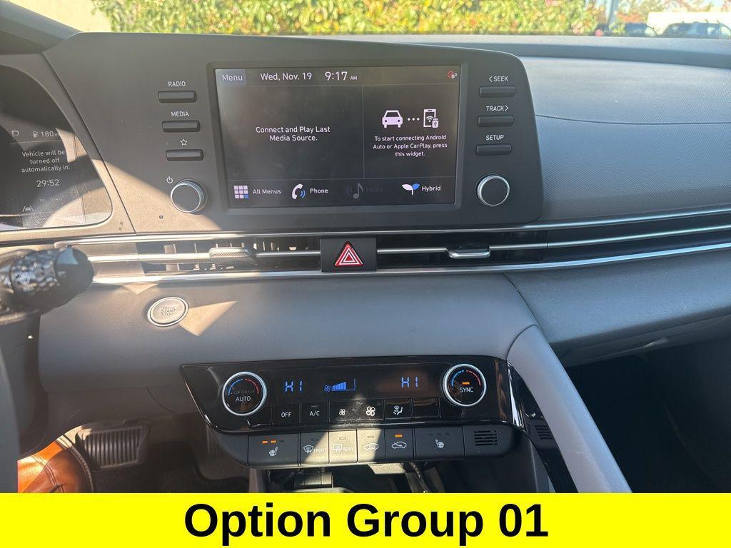 used 2022 Hyundai ELANTRA HEV car, priced at $17,975