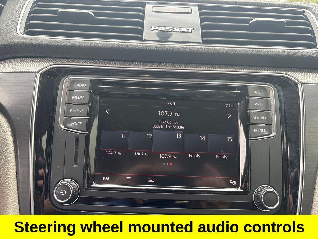 used 2018 Volkswagen Passat car, priced at $14,200