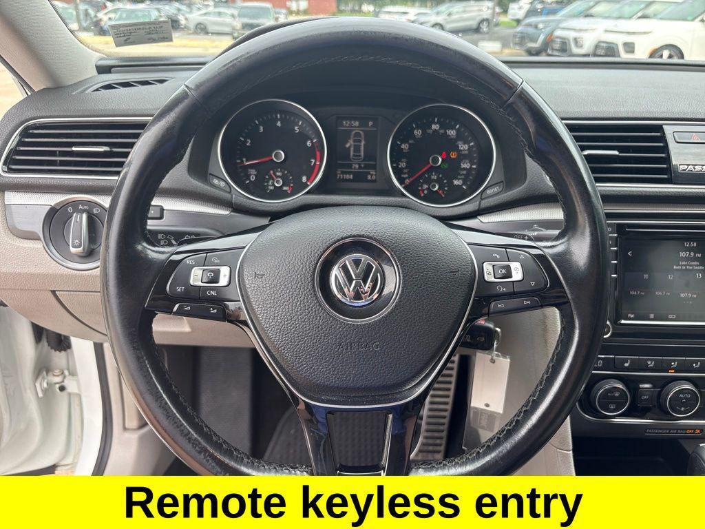 used 2018 Volkswagen Passat car, priced at $14,200