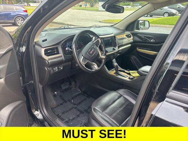 used 2018 GMC Acadia car, priced at $25,000