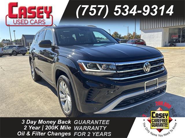 used 2022 Volkswagen Atlas car, priced at $30,000