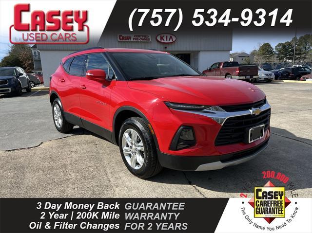 used 2021 Chevrolet Blazer car, priced at $23,200