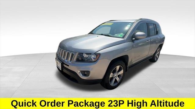 used 2017 Jeep Compass car, priced at $15,000