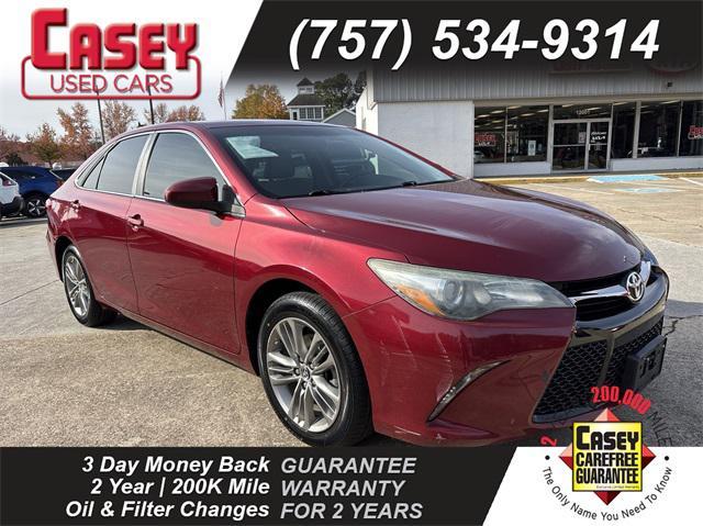 used 2015 Toyota Camry car, priced at $15,000